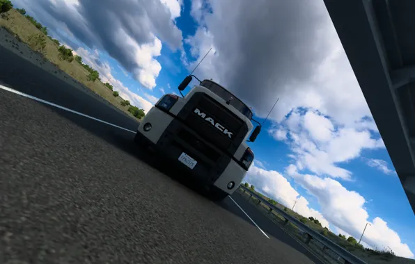 Wallpaper truck, mack, ats, rig, american truck simulator for mobile ...