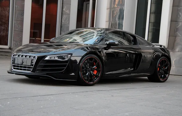 Audi, Audi, supercar, Black, Anderson Germany