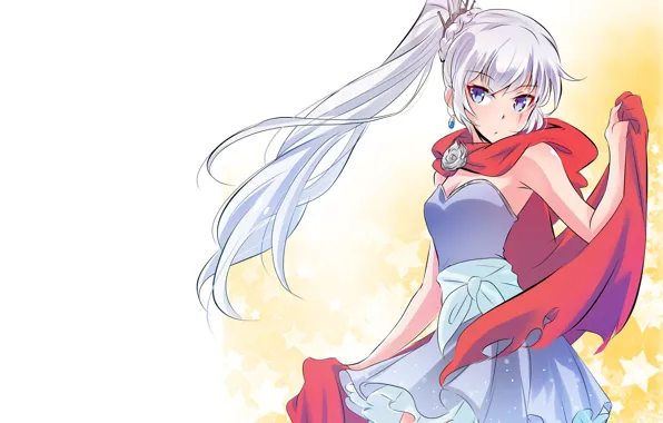 Girl, blonde, RWBY, high ponytail