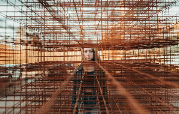 Woman, model, person