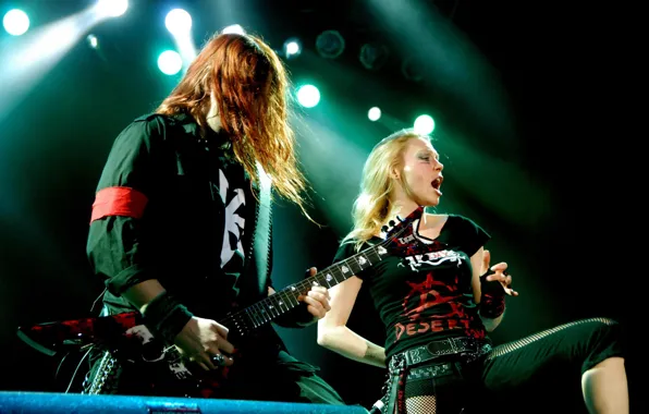 Picture guitar, metal, guitar, death, Dean, michael amott, angela gossow, melodic