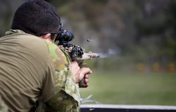 Shot, soldiers, Australian Army