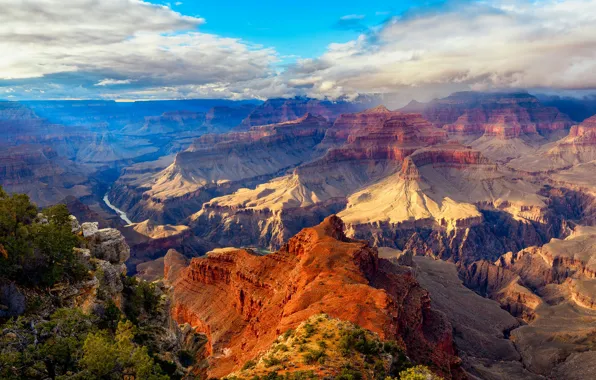 Picture mountains, rocks, canyon, USA, The Grand Canyon