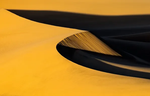 Sand, desert, shadow