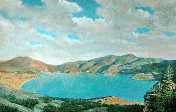Lake, stones, hills, Aibek Begalin, Two thousand nine, Bayanaul