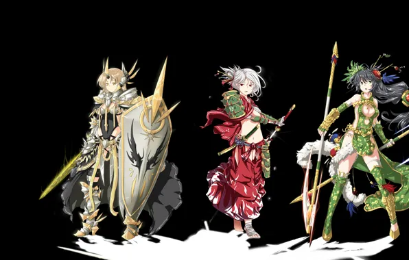 Weapons, the game, armor, anime, art, characters, League Of Legends