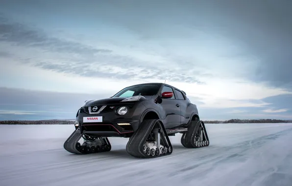Picture photo, Winter, Tuning, Nissan, Car, Juke, Nismo, 2015