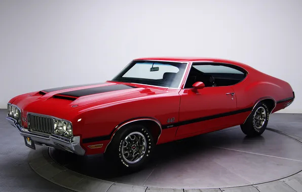 Retro, muscle car, classic, retro, muscle car, 1970, classic, oldsmobile