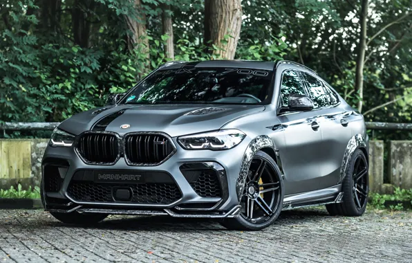 BMW, X6M, Front, Grey, BMW X6, Wheels, Manhart, 2021