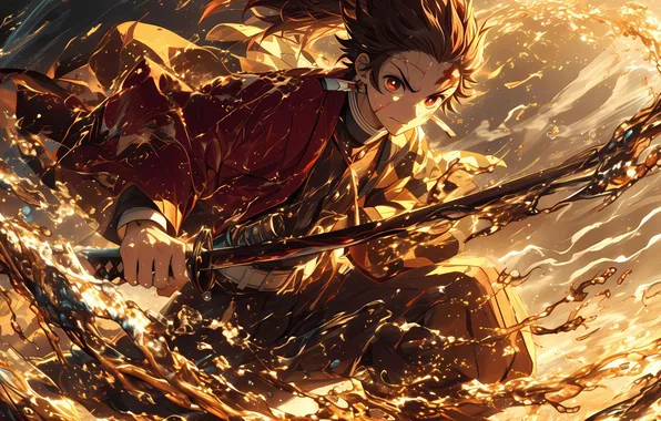 Sword, game, anime, ken, face, blade, asian, manga
