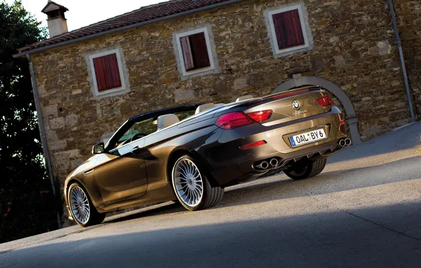 Auto, convertible, brown, Alpina, Alpina B6, Alpina B6 Bi-Turbo Cabrio (F12) '2011–14