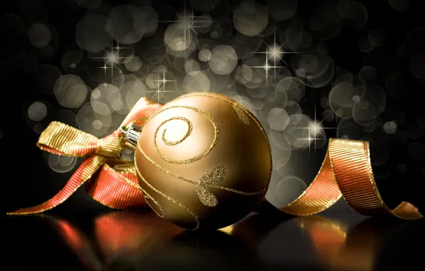 Background, black, toys, ball, New Year, Christmas, tape, the scenery