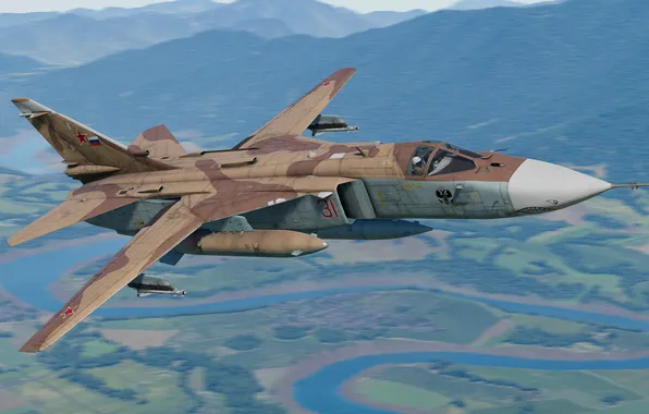 USSR, Su-24M, Bomber, OKB P. O. Sukhoi