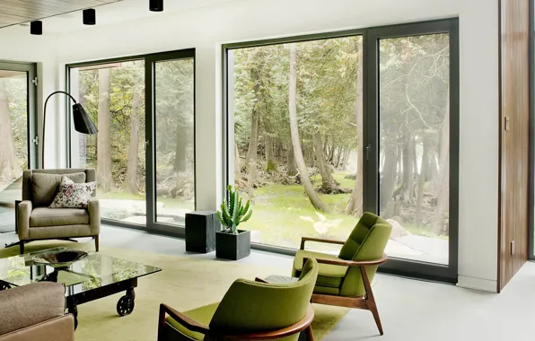 Wallpaper room, interior, light, living room, by Atelier Boom Town ...