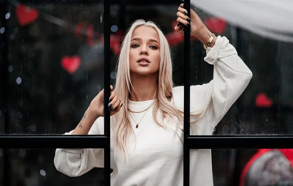 Girl, blonde, Wiktoria