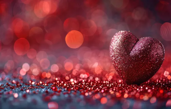 Love, holiday, heart, heart, Valentine's Day, love, festive background, AI art