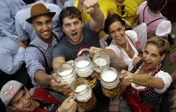 Picture Germany, Munich, Germany, Munich, Oktoberfest, Oktoberfest, beer festival, beer festival