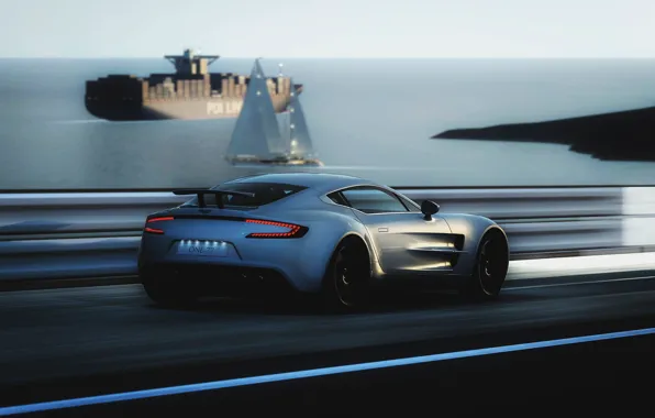 Aston Martin, speed, ONE-77