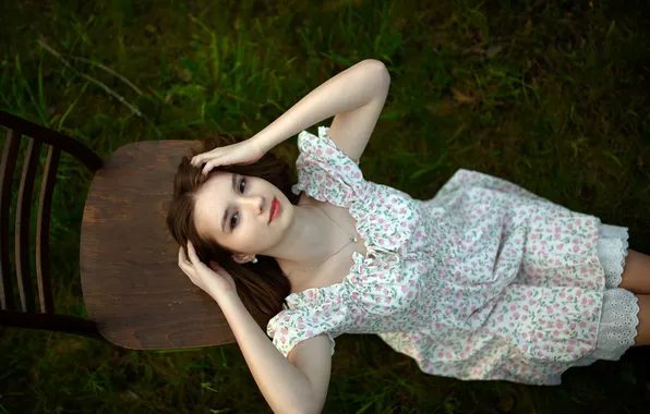Girl, portrait, Masha