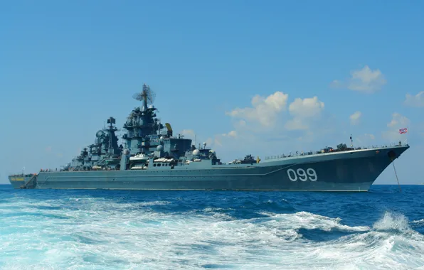 Cruiser, heavy, atomic, rocket, Peter The Great