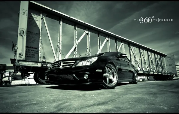 Picture Mercedes, CLS 55, on 360 Forged Straight 5ive