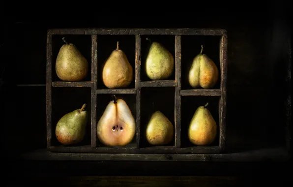 Fruit, pear, eight