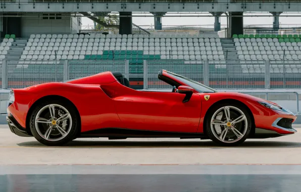 Picture side view, 2022, Trim Fiorano, Ferrari 296 GTS