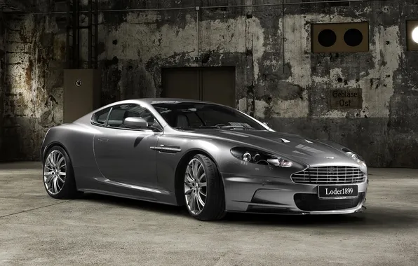 Picture silver, Aston Martin, DBS, Loder