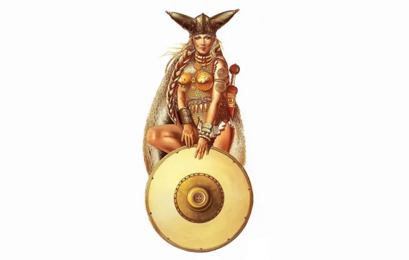 Sword, Shield, Sword, Shield, Skin, Boudica, Lorik, Chris Achilleos