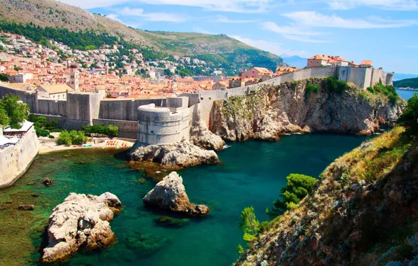 Sea, water, landscape, sea, landscape, water, Croatia, Croatia