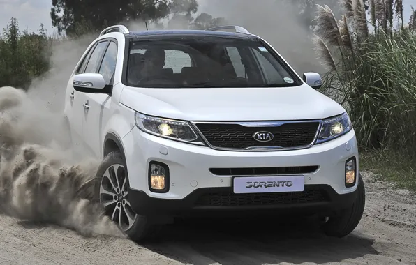 Earth, dust, SUV, KIA, Kia, crossover, Sorento, Sorento