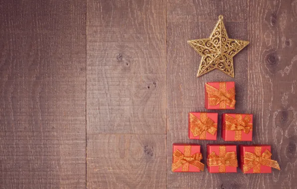 Decoration, new year, Christmas, Christmas, wood, gift, decoration, Merry