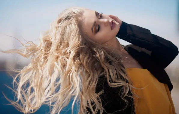 Picture girl, hair, Christina