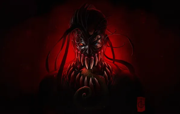 Language, Monster, Teeth, Background, Fangs, Fantasy, Mythology, Monster