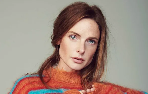 Wallpaper look, pose, portrait, makeup, actress, hair, Rebecca Ferguson ...