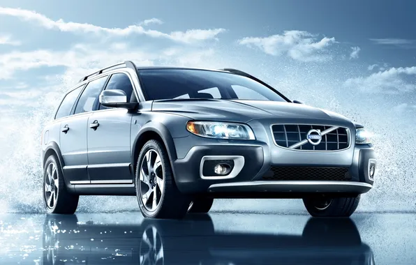 The sky, Volvo, Volvo, the front, universal, XC70, Ocean Race