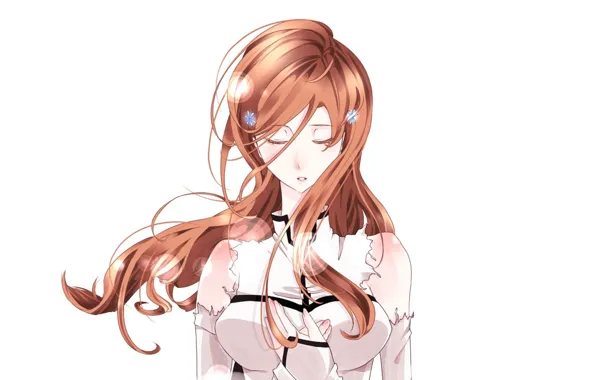 Bleach, girls, anime, art, inoue_orihime