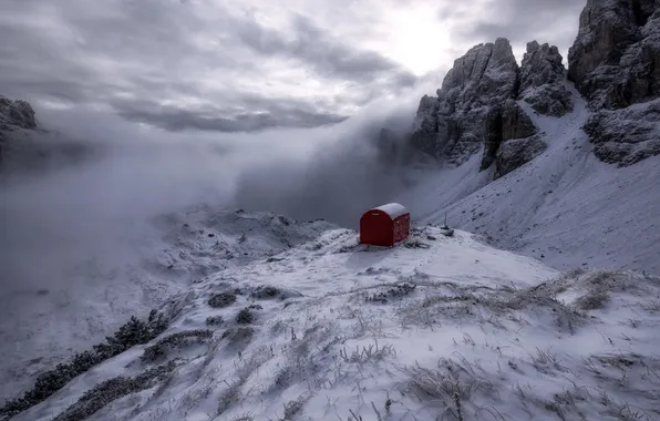 Picture mountains, nature, home