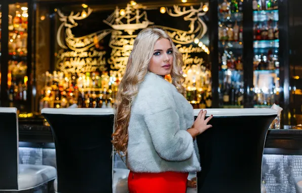 Look, face, bar, beauty