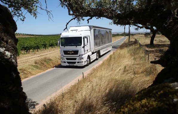 White, Truck, MAN, Other technics, 18.540, 4x2, XLX