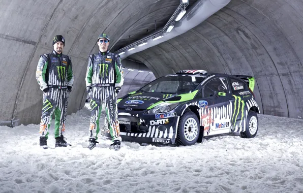 Picture WRC, Ken Block, Ford Fiesta, Rally Racers, Rally racers, Alex Gelsomino