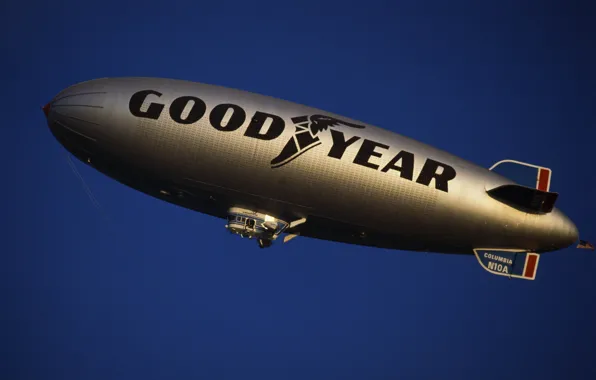 Picture the airship, airship, Goodyear, dirigible