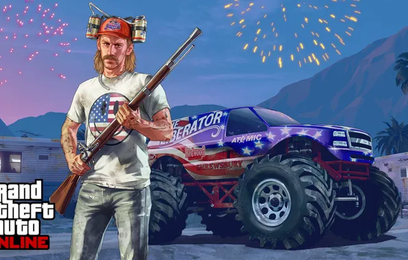 Picture man, festival, gta online