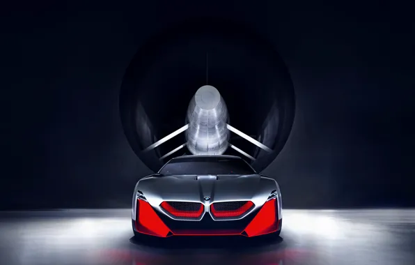 Picture background, coupe, BMW, front view, 2019, Vision M NEXT Concept