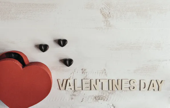 Background, chocolate, candy, Hearts, love, Holiday, Valentine's day, Gift