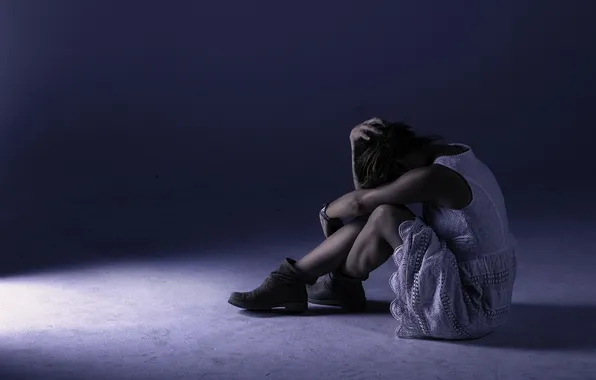 Girl, pose, background