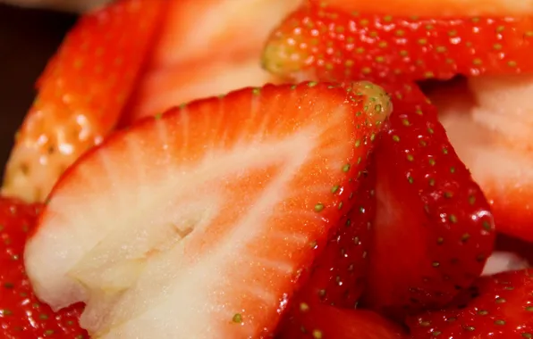 Berries, food, strawberries, strawberry
