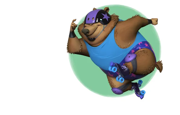 Rendering, sport, videos, art, bear, children's, hobby, Derby