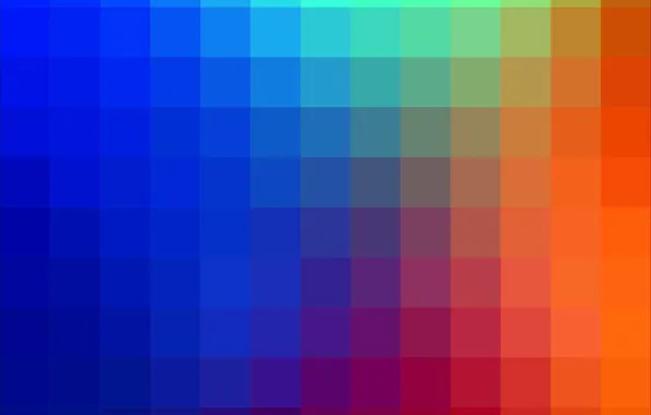 Picture bright, squares, different colors