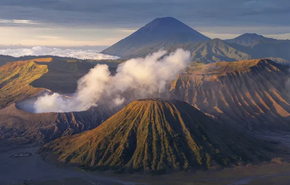 Volcanoes, Bromo, Java